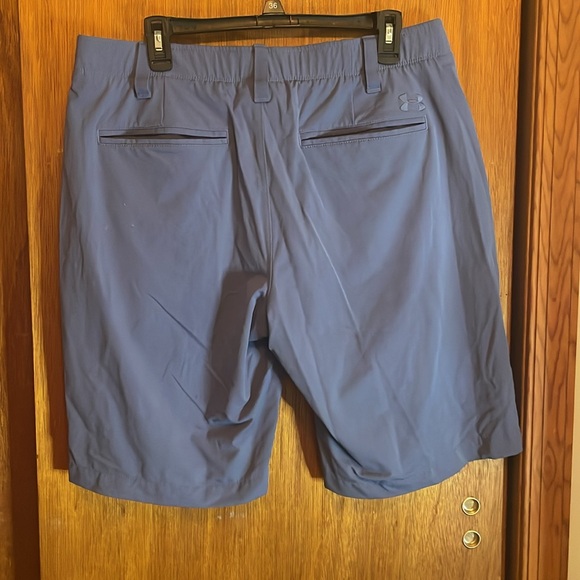 Men’s: Blue under armor shorts size 36 - Picture 2 of 5